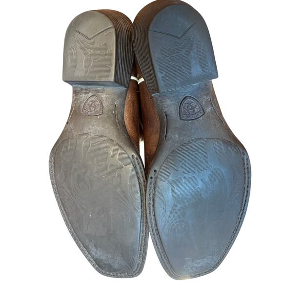 Ariat Womens "Legend Spirit" Square Toe Studs and Crosses Western Boots size 8 - Picture 7 of 16